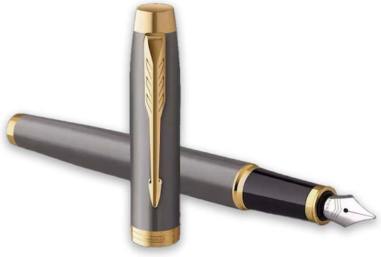 Parker I.M. Core Grey GT Fountain Pen F