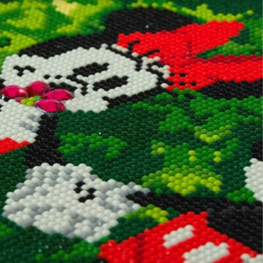 Craft Buddy Παιδικές Χειροτεχνίες "minnie Mickey" Crystal Art Kit 30x30cm Cbcak-dny703m