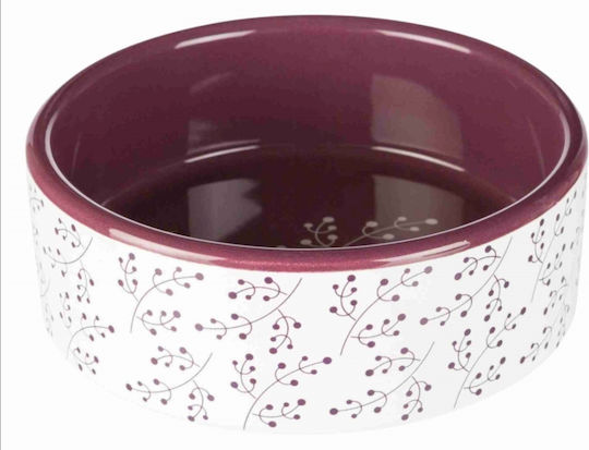 Trixie Keramik Schalen Futter & Wasser für Hund & Katze 800ml 16cm in Weiß Farbe