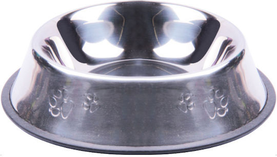 Nunbell Pet Stainless Steel Bowl Food & Water for Dog & Cat 22cm in Silver Color