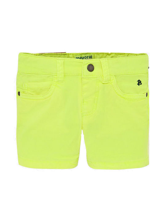 Mayoral Kids Shorts/Bermuda Fabric Yellow