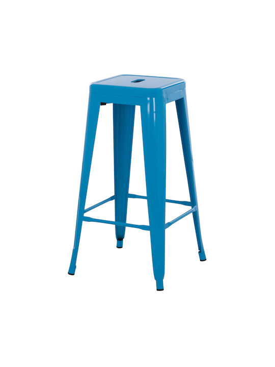 Stool for Bar Outdoor Melita Blue 43x43x78cm