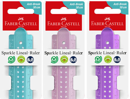 Faber-Castell Χάρακας 30cm (Διάφορα Χρώματα)