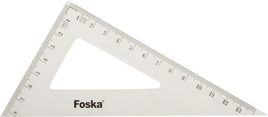 Foska Set von 4 geometrischen Instrumenten Kunststoff Transparente