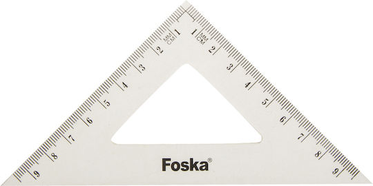 Foska Set von 4 geometrischen Instrumenten Kunststoff Transparente