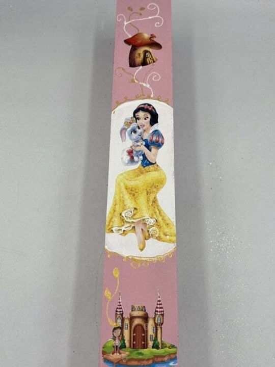 Πασχαλινή Λαμπάδα Disney Princess Στρογγυλή Πριγκίπισσα 45εκ. Ροζ