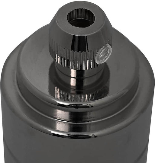 vidaXL Steckdosenverlängerung für Steckdose E27 in Schwarz Farbe Set 2Stück 4106538
