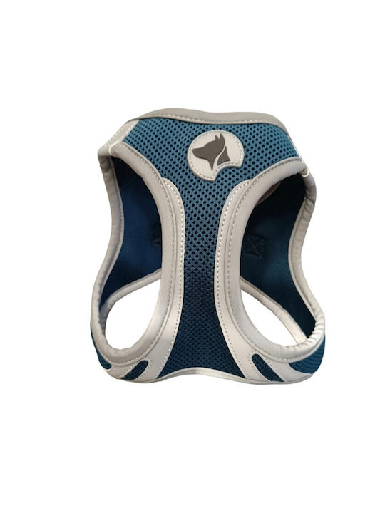 Croci Dog Harness Vest Hiking Harness Reflective Blue Large 46-53cm C5081620