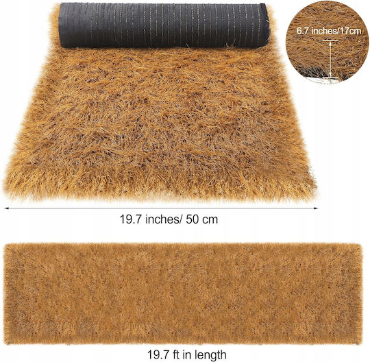 Carnival Accessory Beige made of Plastic 1pcs