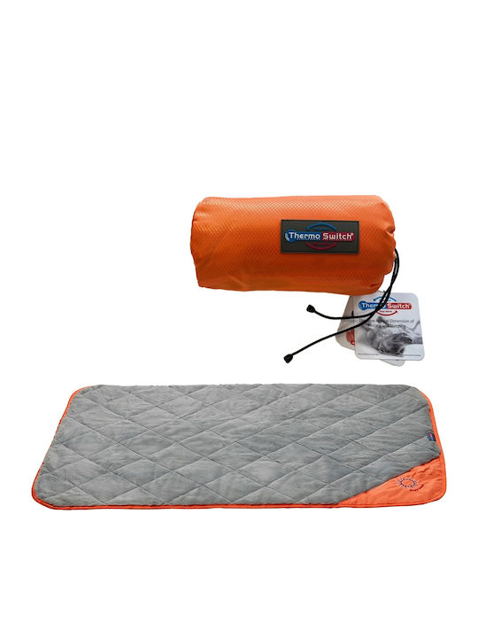 ThermoSwitch Матрак Легло за куче Охлаждащо Сив 140x100см.