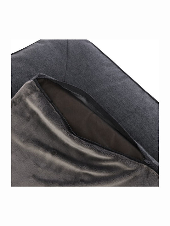 Pat Ortopedic pentru Câini Kerbl Platin Ortho 117x80x18 cm Gri
