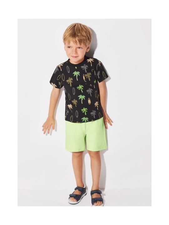 Mayoral Kids Athletic Shorts/Bermuda Green