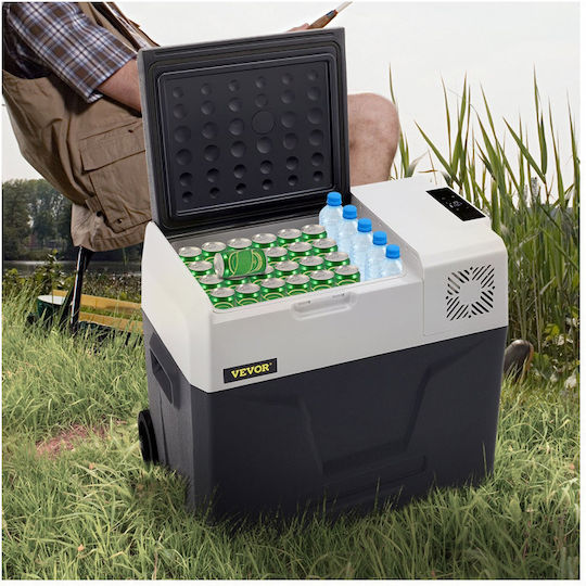 Vevor Portable Fridge 50L 12V Gray