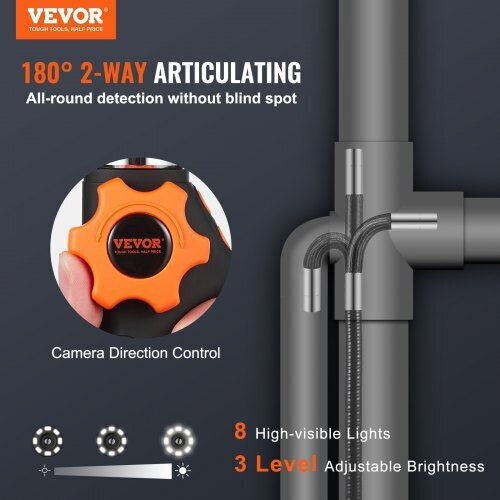 Vevor Endoscope Camera with 1.5m Cable