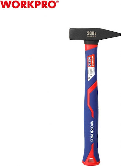 Чук с фибростъклена дръжка 500г Wp241023 Workpro Profi