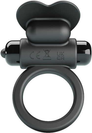 Pretty Love Vibrant Penis Ring Debonaire Black 10 Vibration Functions