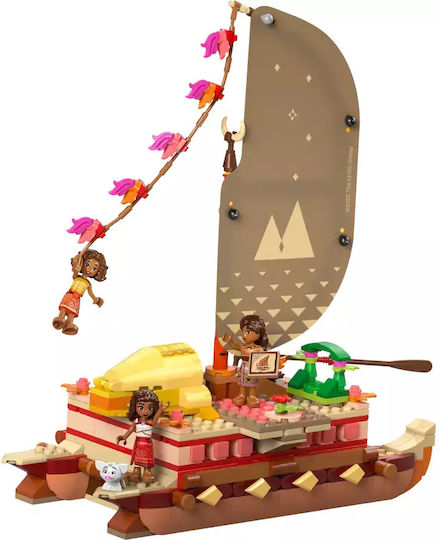 LEGO Disney Moanas Abenteuer-Kanu für 6+ Jahre 529Stücke
