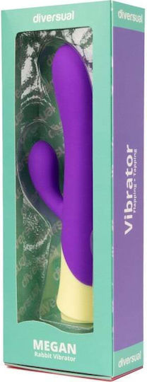 Diversual Vibrator Kaninchen Lila