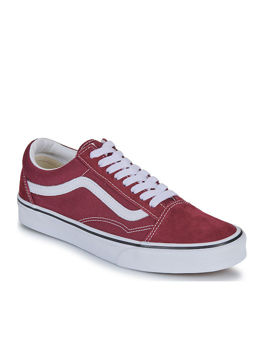 Vans Old Skool Sneakers Μπορντό Vans Old Skool Sneakers Μπορντό
