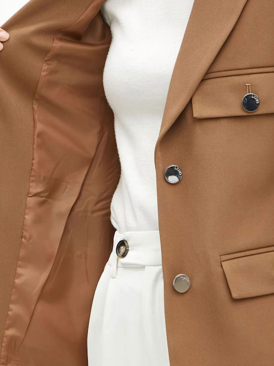 Liu Jo Women's Blazer Brown