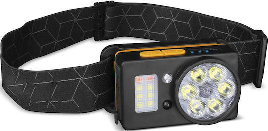 Retlux Rechargeable Headlamp LED IP44 with Maximum Brightness 200lm