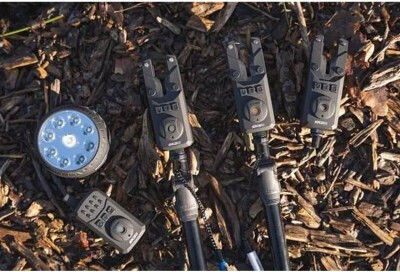Sonik Sks2 Electronic Bite Alarms Set 4+1 Station Tent Signal Light