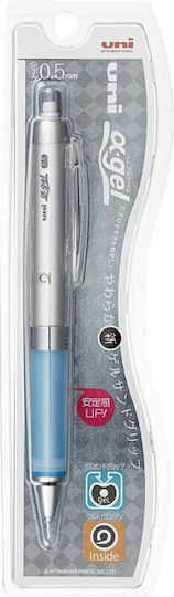 Uni Mitsubishi Pencil Alpha Gel M5858gg1p.33 Kurutoga Mechanical Pencil 0.5 Blue 4902778121795