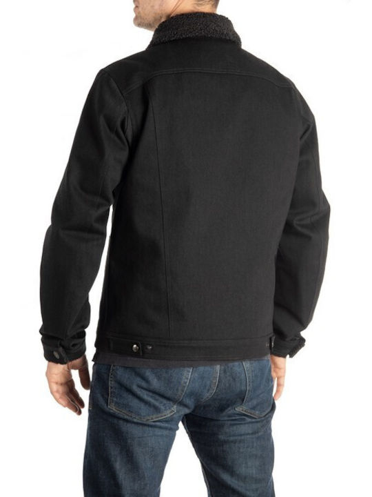 Pando Moto Husky Cordura Men's Jacket Winter Black Pando Moto Husky Cordura Men's Jacket Winter Black