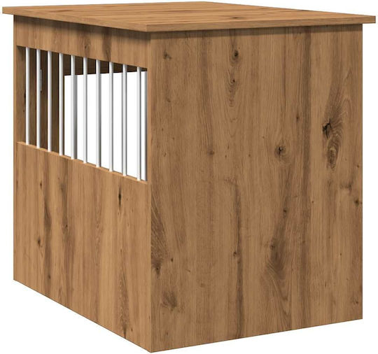 vidaXL Dog House Outdoor Brown 55x75x65cm