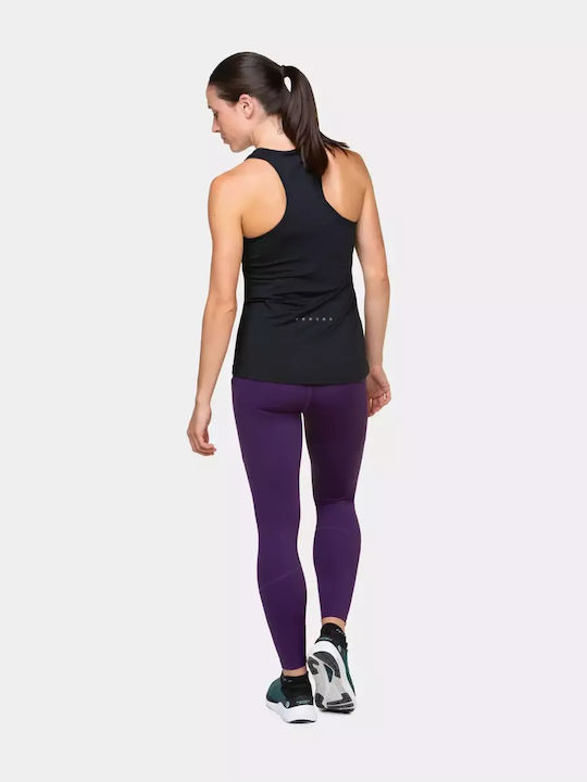 Ronhill Women's Training Legging High Waisted & Push Up Damson Μωβ