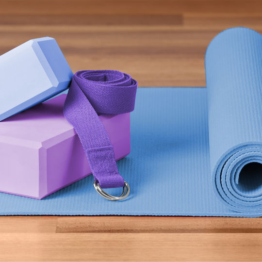 Yoga Strap Exercise Band Purple Rebel Active