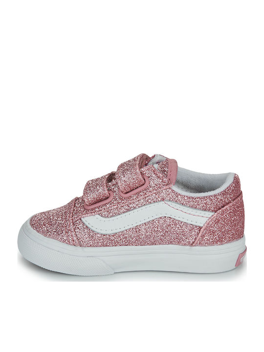Old Skool OLD SKOOL V Kids Sneakers with Scratch Pink