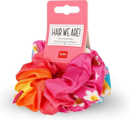 Legami Milano Hair We Are Elastice de Păr Daisy 3 Bucăți
