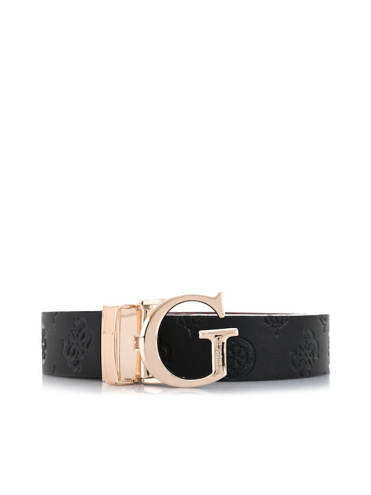 Guess Women's Belt Black/Plum