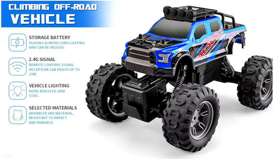 JJRC Τηλεκατευθυνόμενο Αυτοκίνητο Crawler 4WD Μπλε