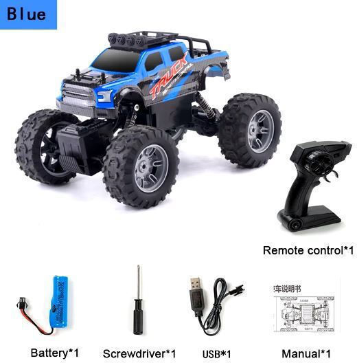 JJRC Τηλεκατευθυνόμενο Αυτοκίνητο Crawler 4WD Μπλε