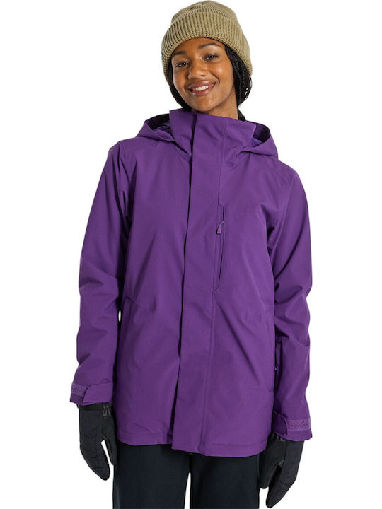 Burton Jet Ridge 23829101500 Γυναικείο Μπουφάν για Σκι & Snowboard Μωβ