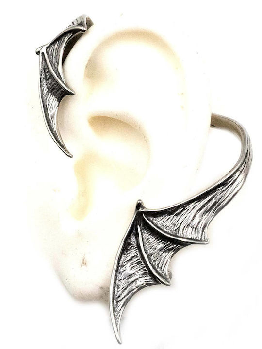 Poco Loco Μονό Σκουλαρίκι Ear Climber από Ατσάλι