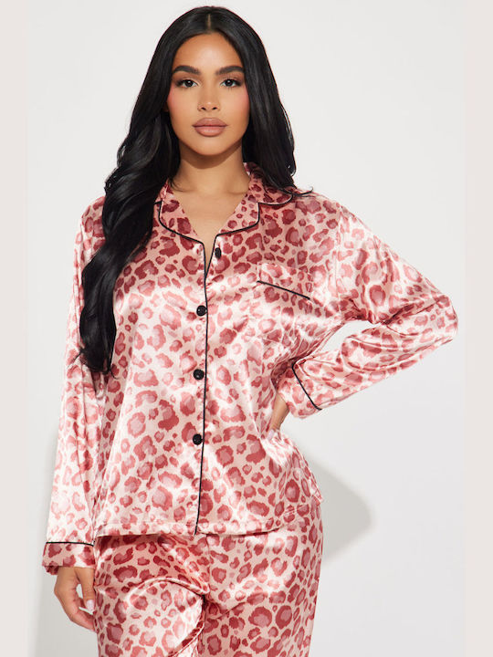 La Lolita Amsterdam Set De Pijamale Dama De Iarnă Roz Gemma