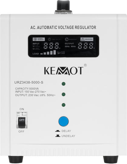 Kemot Ser-5000-s Automatic Voltage Stabilizer 8% Precision