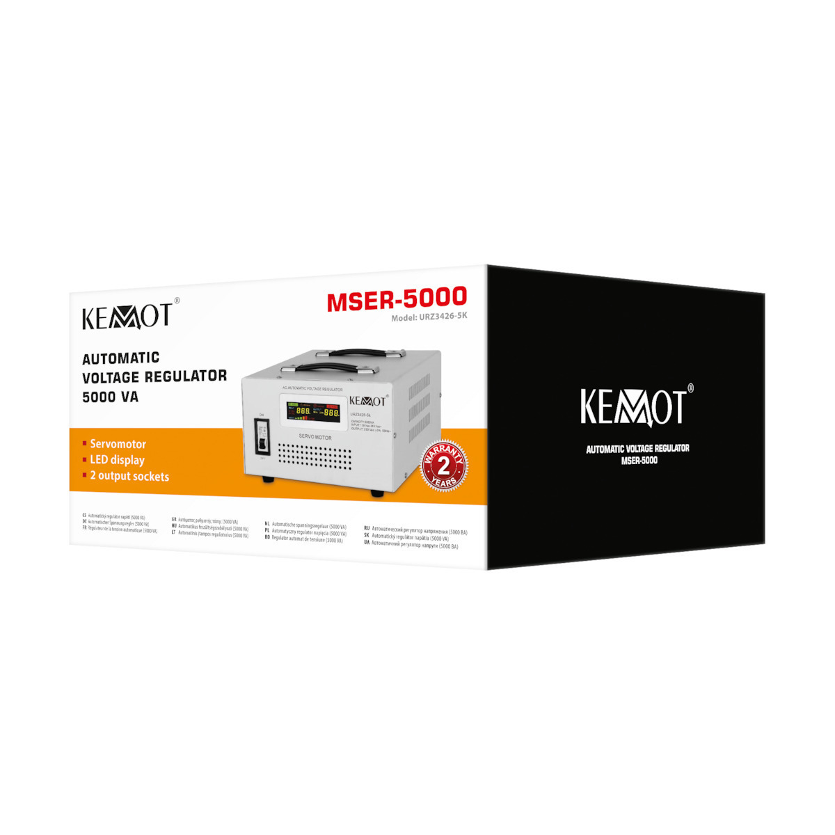 Estabilizador automático de tensão KEMOT MSER 10000 10000 VA