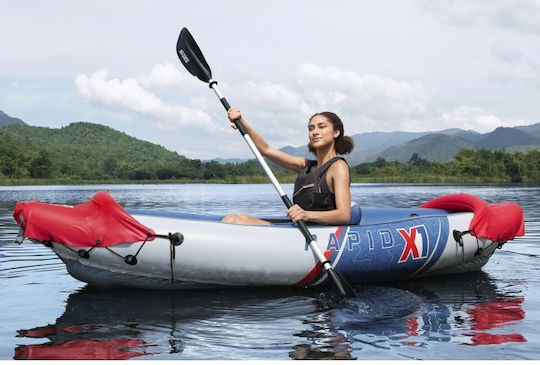 Bestway Hydro-Force Rapid X1 65176 Πλαστικό Kayak Θαλάσσης 1 Ατόμου Πολύχρωμο