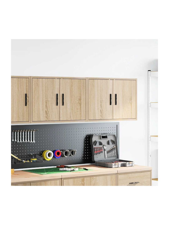 Wall Living Room Cabinet Made of Particle Board Brown 60x30x41cm