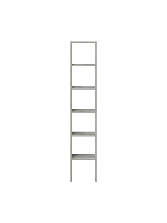 Gray Bookcases (2 Pieces) 30x30x80 cm