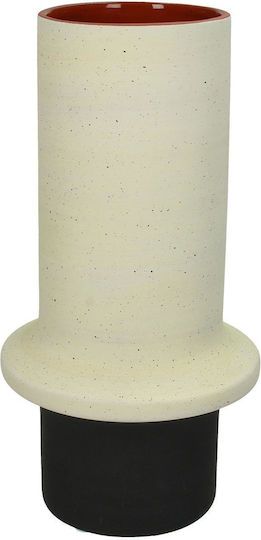ArteLibre Βάζο Πήλινο Πολύχρωμο Φ12.4xΥ24cm