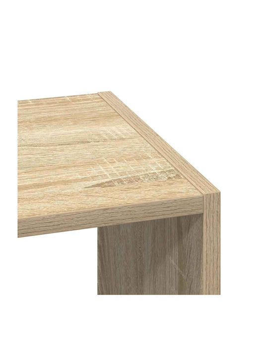 Bookcase Coffee 30x30x80cm