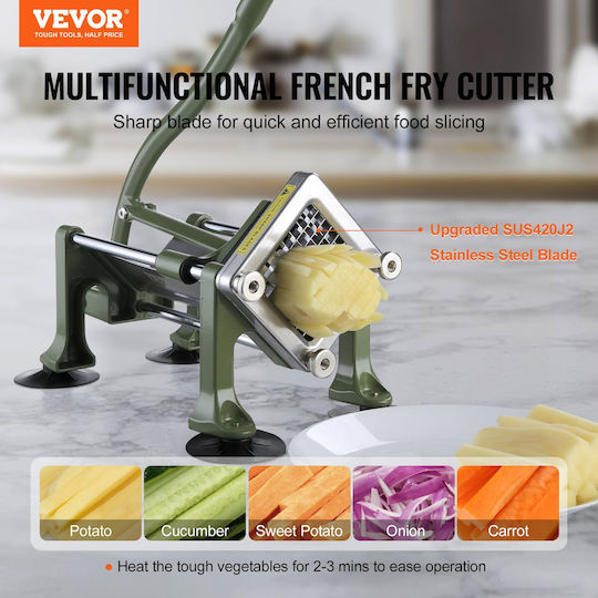 Vevor Stainless Steel Pancake Cutter Vegetable Slicer 2 Blades