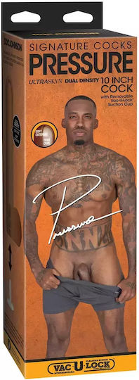Doc Johnson Ultraskyn Realistic Dildo with Scrotum Flesh 25cm