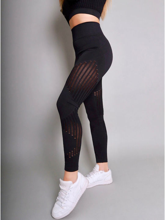 Mitchell Training Women's Long High Waist Leggings Black