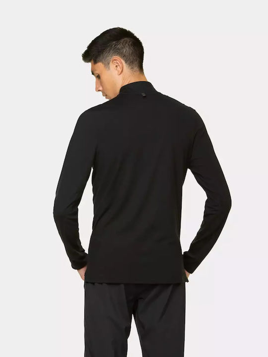 Ronhill Bluza termica pentru femei cu maneci lungi Negru